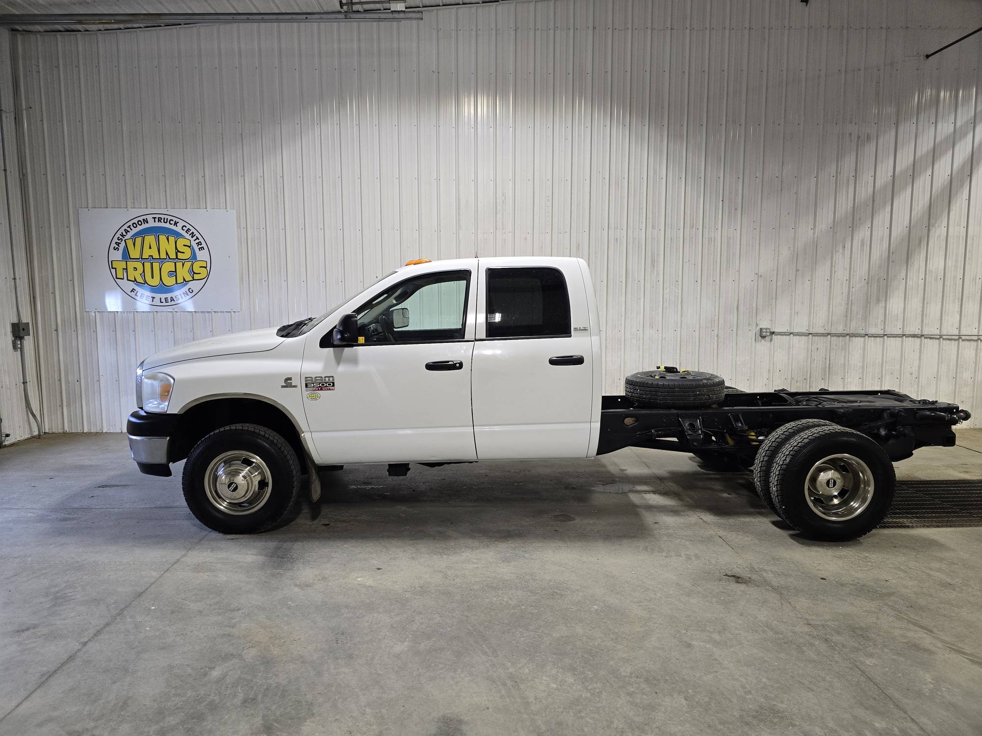 White 2008 Dodge RAM 3500 Chassis Automatic