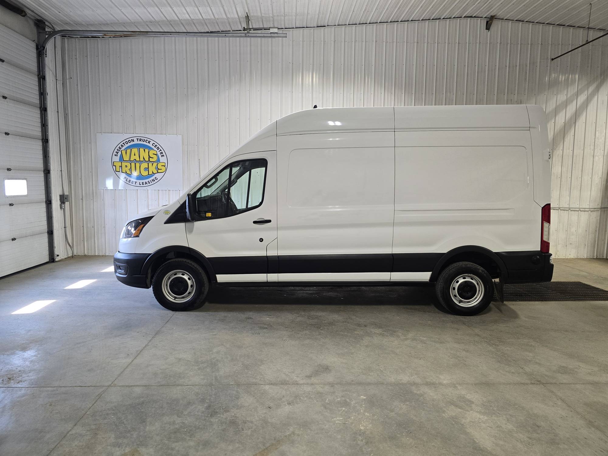 White 2025 Ford Transit Cargo Van Rear-Wheel Drive Automatic