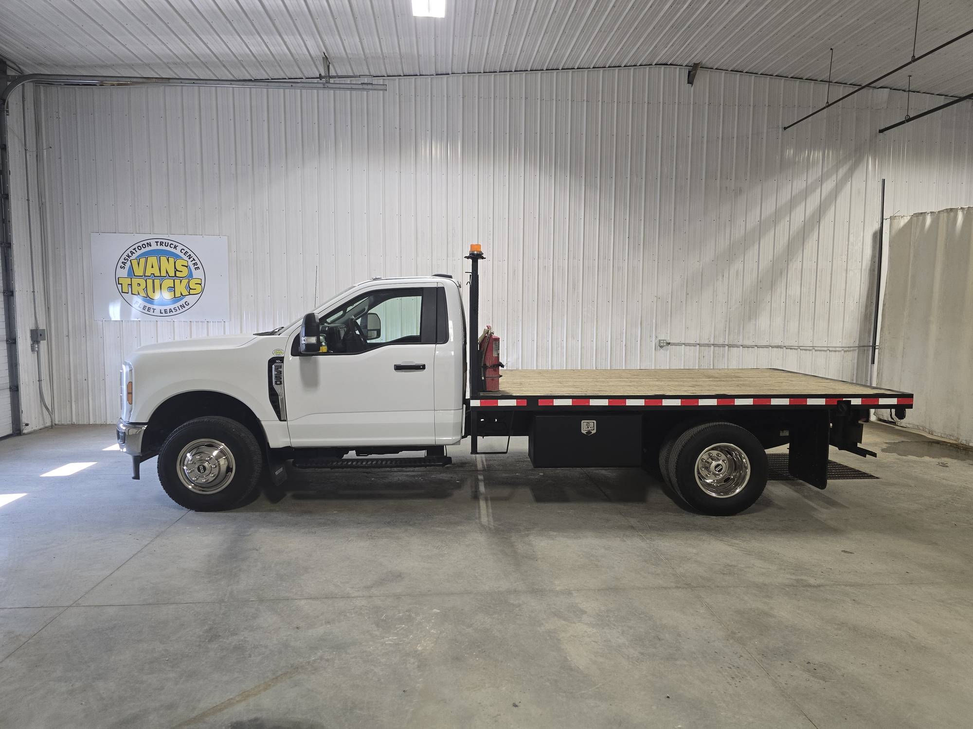 White 2024 Ford F-350 Super Duty Chassis Pickup Truck Four-Wheel Drive Automatic