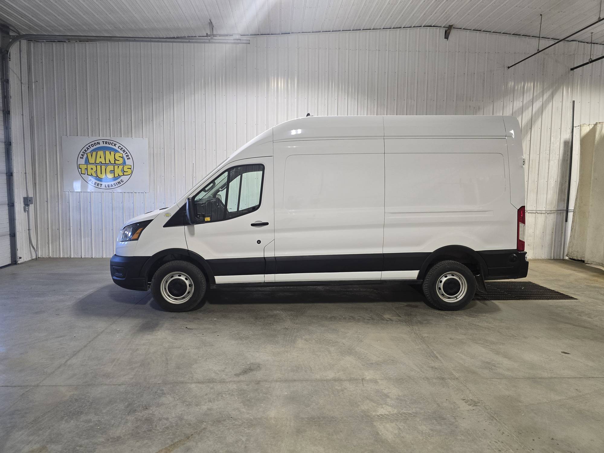 White 2025 Ford Transit Cargo Van Rear-Wheel Drive Automatic
