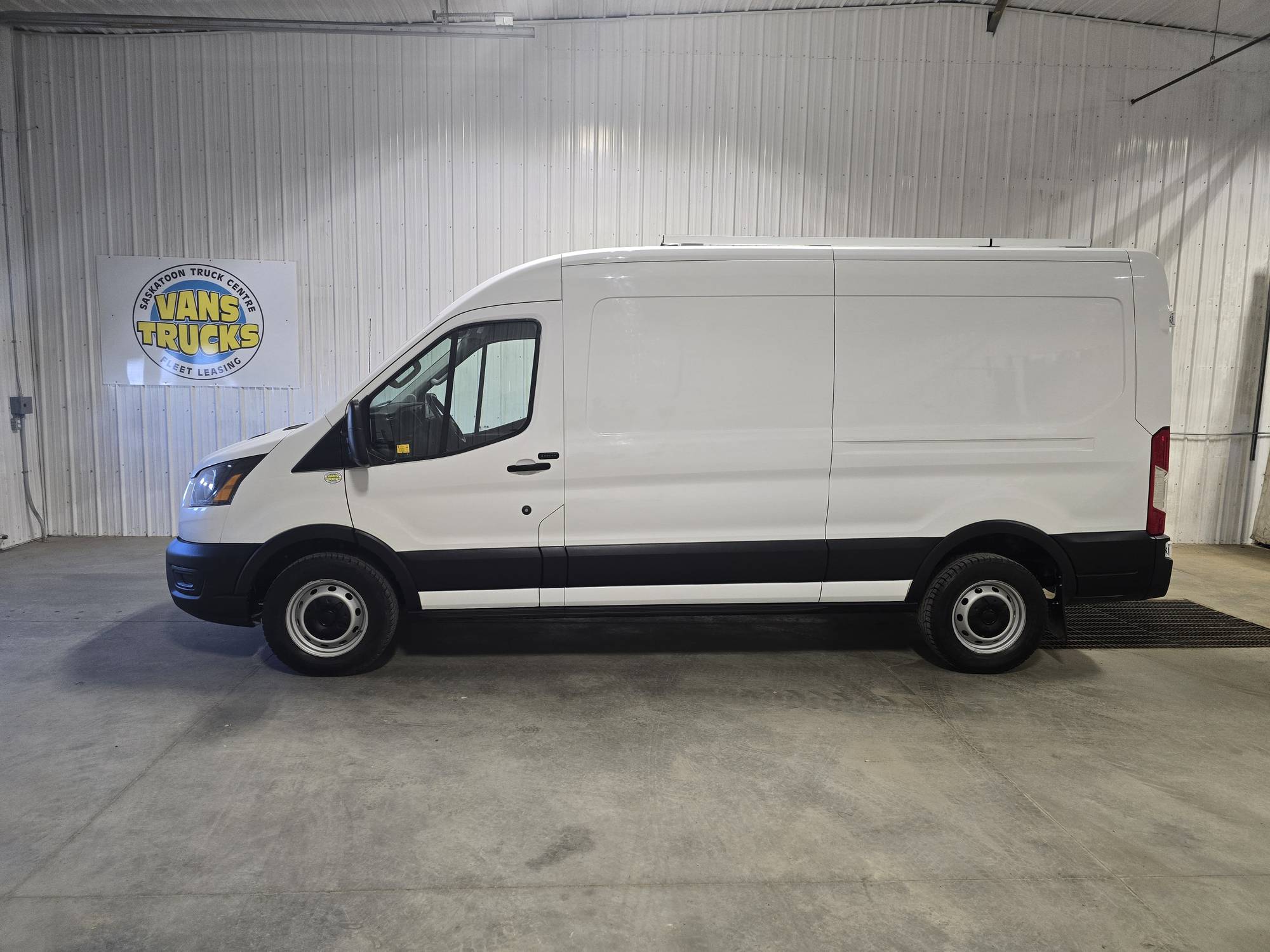 White 2022 Ford Transit Cargo Van Rear-Wheel Drive Automatic